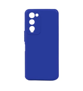 Kvy Tecno Camon 18 Biye Silikon Kılıf (Mavi)