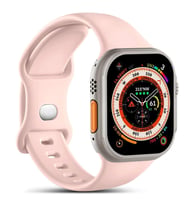 Microsonic Apple Watch Series 10 46mm Kordon Harmony Edition Siyah (Rose)