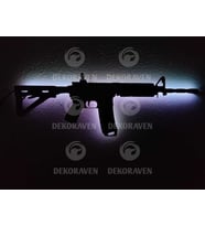 M416 Led Işıklı Tablo (Beyaz)