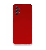 Samsung Galaxy A53 5G Kılıf Kamera Korumalı Silikon Rubber Arka Kapak (Kırmızı)