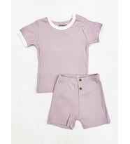 Kaşkorse İkili Bebek Takım 3-24 AY AD33655 (Lila)