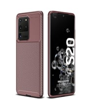 Microsonic Samsung Galaxy S20 Ultra Kılıf Legion Series (Kahverengi)