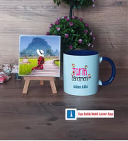 Tarih Öğretmeni Fotoğraflı Dekoratif Taş, Kupa Bardak Beyaz Hediye (Model 3)