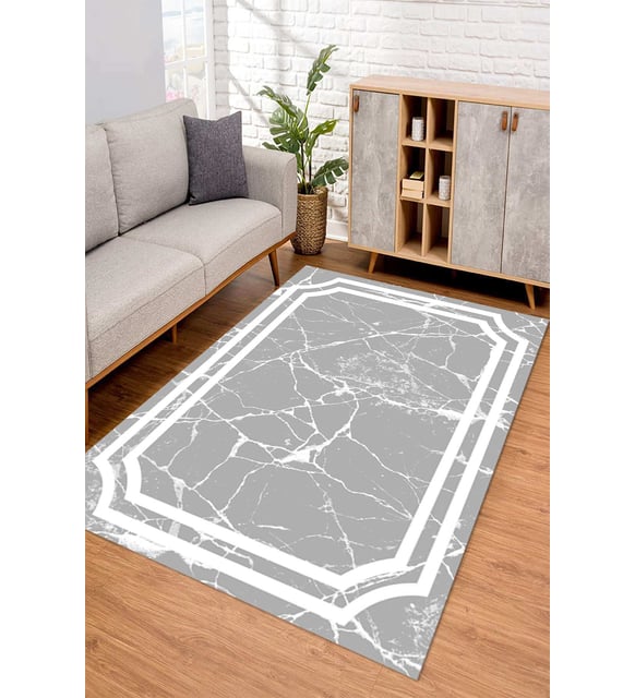 Dijital Kaymaz Taban Yıkanabilir Renkli Salon Halısı Mutfak Halısı Yolluk ND-SD-789 (Çok Renkli)