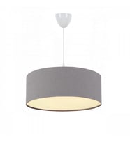 North Home Roll Tasarım Kumaş Sarkıt Avize (Gri)