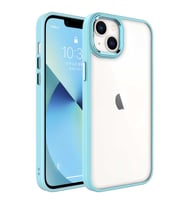 Apple iPhone 14 Plus Kılıf Zore Krom Kılıf (Yeşil)