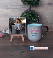 Beden Eğitimi Öğretmeni Fotoğraflı Dekoratif Taş, Kupa Bardak Beyaz Hediye (Model 10)