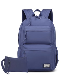 Smart Bags Sırt Çantası Okul Boyu Kalem Kutusu Hediyeli 3154 (Mavi)