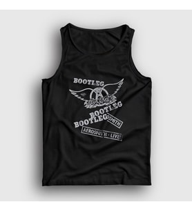 Presmono Unisex Beyaz Bootleg Aerosmith Atlet 376902tt (Siyah)