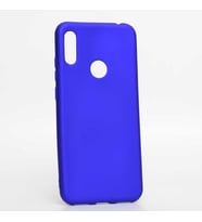 Huawei Honor 8A Kılıf Soft Mat Premier Case (SAKS MAVI)