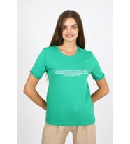 ALEXANDERGARDI BASKILI T-SHİRT (B21-33501) (Yeşil)
