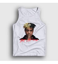 Presmono Unisex Sarı Forever XXXTentacion Atlet 47743tt (Beyaz)