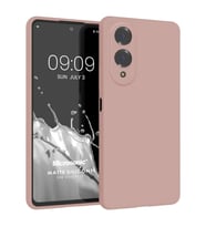 Microsonic Matte Silicone Vivo Y17s Kılıf Siyah (Rose)