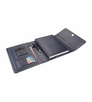 2K 2026 YENİ YIL Organizer Ajanda Kılıflı Tarihli Çizgili 168 Yaprak 17x24 Defterli Mıknatıs Kapaklı Rainbow Vegan 22x26 cm (Lacivert)