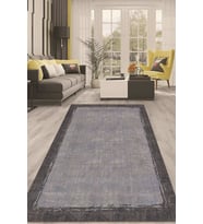 Dijital Kaymaz Taban Yıkanabilir Modern Renkli Salon Halısı Mutfak Halısı Yolluk ND-HT-116 (Antrasit)