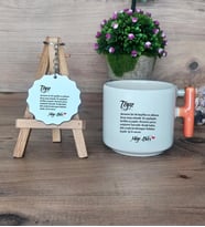 Teyze Hediye Seti Kupa Bardak T Kulplu ve Anahtarlık Teyzeye Doğum Günü Hediyesi (Model 7)