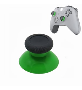 1 Adet XBOX One - One S/X - Series S/X Uyumlu Analog Topuz Renkli Başlık Gri (Siyah-Yeşil)