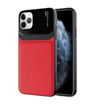 Uyumlu Model Apple iPhone 11 Pro Max Kılıf Parlak TPU Emiks Kapak (Kırmızı)