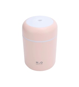 300 Ml Ulrasonik Hava Nemlendirici Buhar Makinesi Ve Aroma Difüzörü (Pembe)