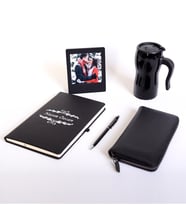 Sevgililer Gününe Özel Defter Termos Cüzdan Hediye Set (Model 3)