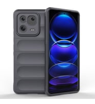 Newface Xiaomi Mi 13 Pro Uyumlu TPU Fiber Karışımı Darbe Emici Premium Kılıf  (Siyah)