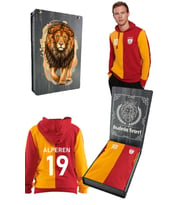 Galatasaray Orijinal Metin Oktay Kapüşonlu Sweat Kişiye Özel Ahşap Kutulu (STD)