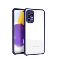 Galaxy A72 Kılıf Zore Kaff Kapak (Lacivert)