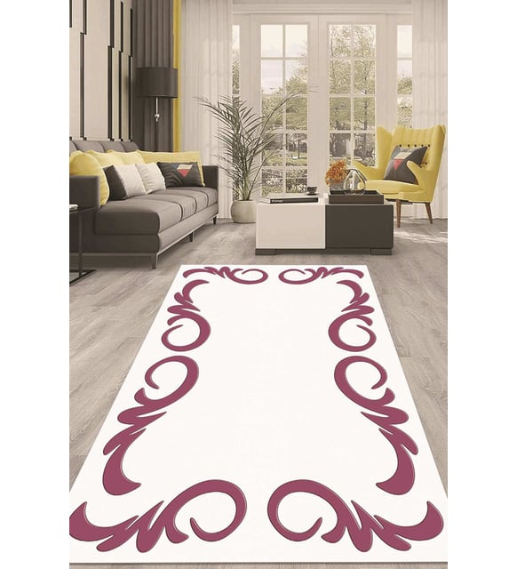 Dijital Kaymaz Taban Yıkanabilir Modern Renkli Salon Halısı Mutfak Halısı Yolluk ND-HT-1424 (Çok Renkli)
