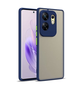 Vendas İnfinix Zero 30 4G Kılıf Zore Hux Kapak (Lacivert)
