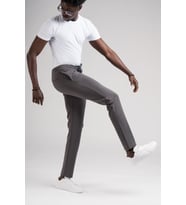 Paul Martin Slimfit Beli Lastikli Ve İplikli Full Likralı Yazlık Jogger Pantolon (Antrasit)