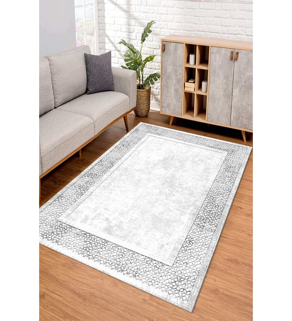 Dijital Kaymaz Taban Yıkanabilir Renkli Salon Halısı Mutfak Halısı Yolluk ND-SD-642 (Çok Renkli)