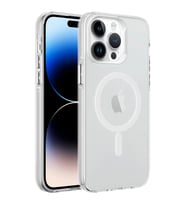 iPhone 14 Pro Max Kılıf Redclick Magsafe Şarj Özellikli Buzlu Transparan C-Pro Sert Kapak