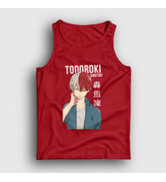 Presmono Unisex Haki Shotou Anime Boku No Hero Academia Atlet 128989tt (Kırmızı)
