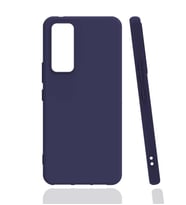 Vivo Y70 Kılıf Zore Biye Silikon Kılıf (Lacivert)