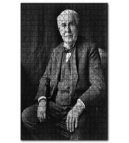 Cakapuzzle Mucit Thomas Alva Edison Puzzle Yapboz MDF (Ahşap) (255 Parça)