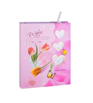 Kutulu 90'lık Fotoğraf Albümü 10x15 & 15x21 cm (Pembe)