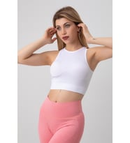 DoReMi Seamless Örme Kadın Büstiyer (Beyaz)