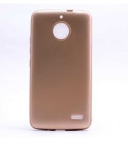 Lenovo Moto E4 Kılıf Soft Mat Premier Case (Gold)