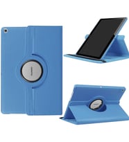 Huawei MediaPad T3 7 inc Kılıf 360 Dönebilen Standlı Case (Mavi)