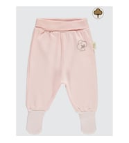 Civil Baby Bebek Organik Çoraptolon 1-9 Ay Pembe (Pembe)
