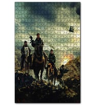 Cakapuzzle Michael Pena At Sırtında Puzzle Yapboz MDF (Ahşap) (255 Parça)