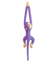 Sevimli Peluş Maymun Oyuncak , Elleri Yapışabilen  70 cm (Mor)