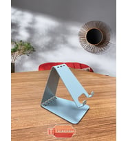 Metal Masaüstü Telefon Tutucu (Gri)