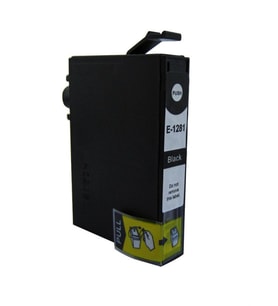 EPSON T1281XL Black Yüksek Kapasite Muadil Kartuş (Siyah)