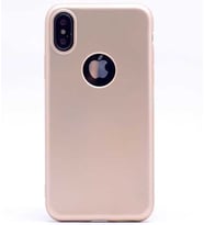 Uyumlu Model Apple iPhone XS Max 6.5 Kılıf Soft Mat Premier Case (Rose)