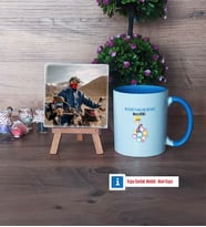Metalurji ve Malzeme Mühendisi Fotoğraflı Dekoratif Taş, Kupa Bardak Beyaz Hediye (Model 4)