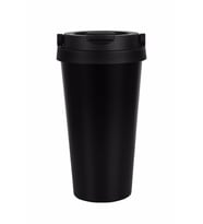 Çelik Termos Bardak 500 ML Mug Termos Kupa Thermos Mug 525 (Siyah)