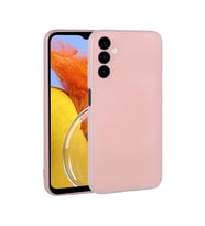 Galaxy M14 Kılıf Zore Premier Silikon Kapak (Rose)
