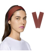 2li Spor Kadın Erkek Saç Bantları Elastik Kaymaz İnce Ter Emici Esnek Genç Saç Bandı Bandana Kadın Makyaj Yüz Yıkama Koşu Dans Fitness Yoga Pilates Bisiklet İçin Saç Bandı Taç Kadın Erkek Pamuk Atletik Egzersiz Ter Bandı Kafa Bandı (Kahverengi)