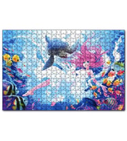 Cakapuzzle  Denizaltı Prensesi  Puzzle Yapboz MDF (Ahşap) (1000 Parça)